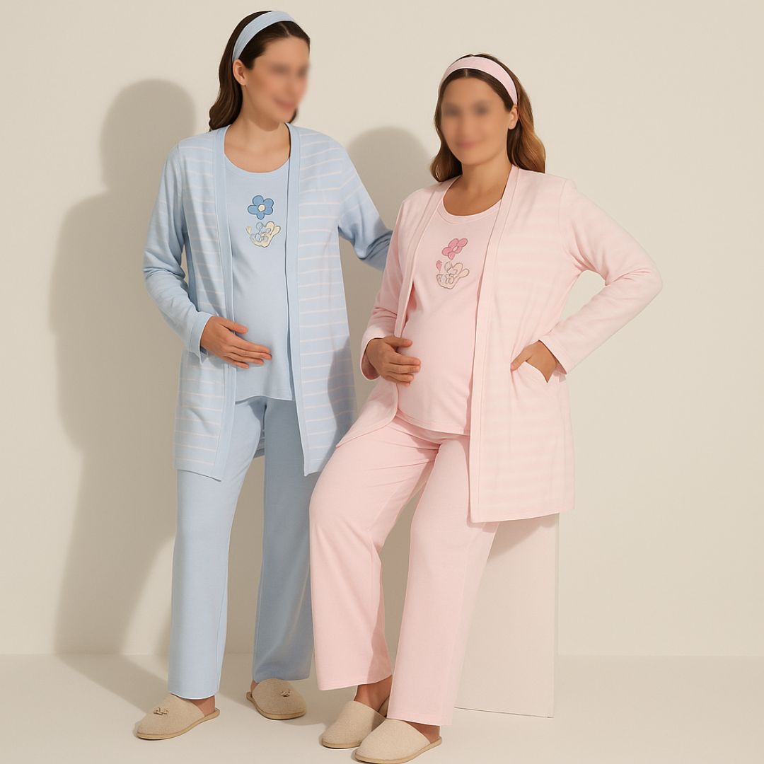Pyjama Maternité "Seulement Sur Site"
